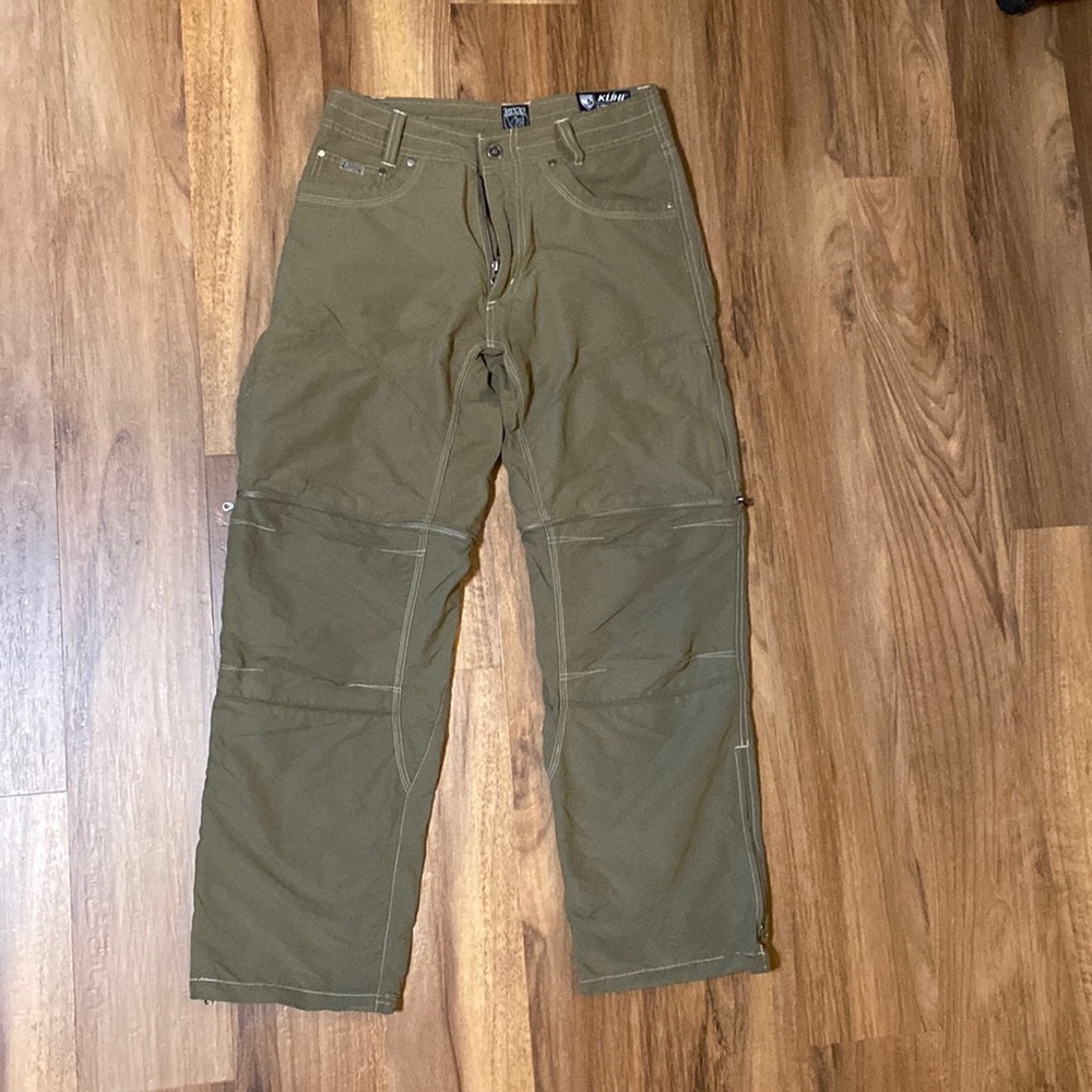 Kuhl Liberator convertible stealth pants hiking and mountaineering pants 30x32